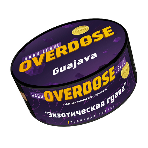 Табак Overdose Guajava (Экзотическая гуава) 100 гр в Красноярске