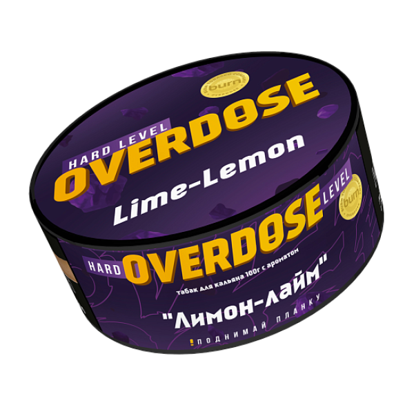 Табак Overdose Lime Lemon (Лимон лайм) 100 гр в Красноярске