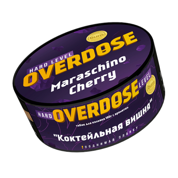Табак Overdose Maraschino Cherry (Коктейльная вишня) 100 гр в Красноярске