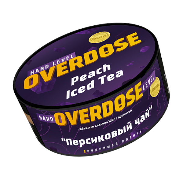 Табак Overdose Peach Iced Tea (Персиковый чай) 100 гр в Красноярске