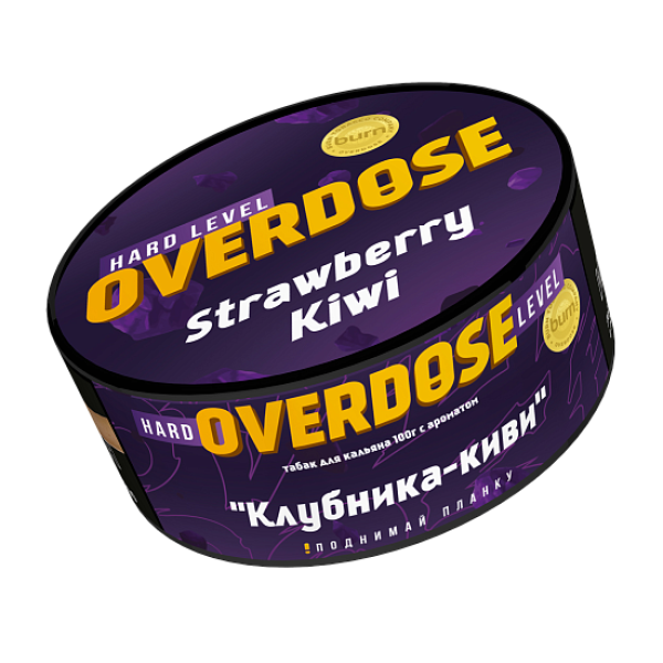 Табак Overdose Strawberry Kiwi (Клубника киви) 100 гр в Красноярске