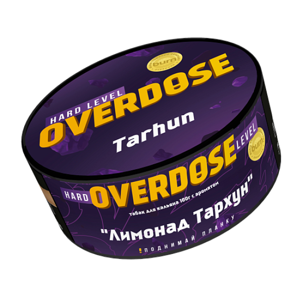 Табак Overdose Tarhun (Лимонад Тархун) 100 гр в Красноярске