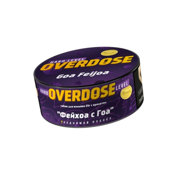 Табак Overdose Goa Feijoa (Фейхоа с Гоа) 25 гр в Красноярске