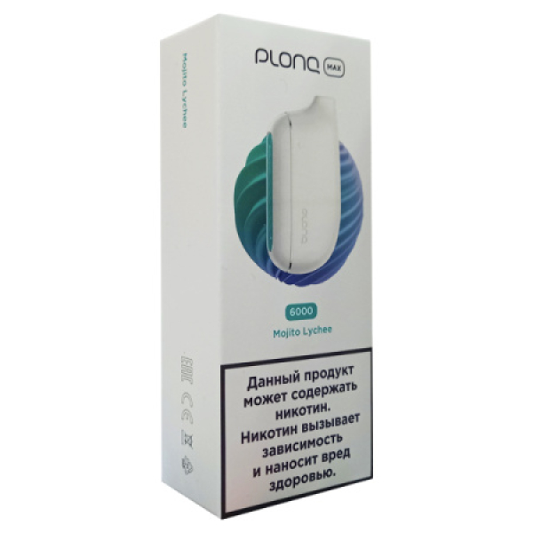 Plonq Max Mojito Lychee 6000 тяг в Красноярске