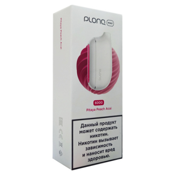 Plonq Max Pitaya Peach Acai 6000 тяг в Красноярске