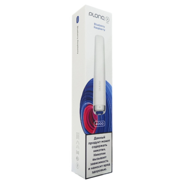 Plonq Plus Pro Blueberry Raspberry 4000 тяг в Красноярске