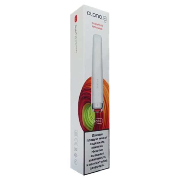Plonq Plus Pro Grapefruit Lemonade 4000 тяг в Красноярске