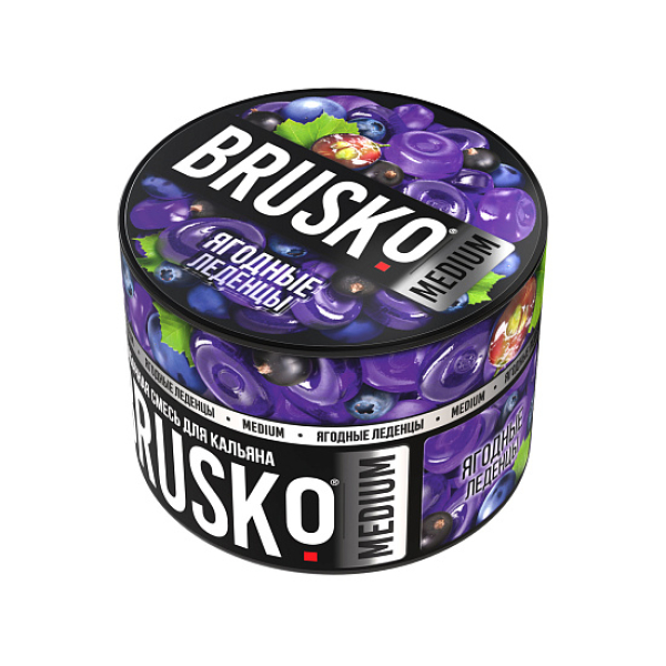 Смесь Brusko Ягодные леденцы 50 гр в Красноярске