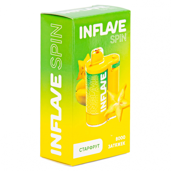 INFLAVE SPIN Старфрут (8000 затяжек) в Красноярске
