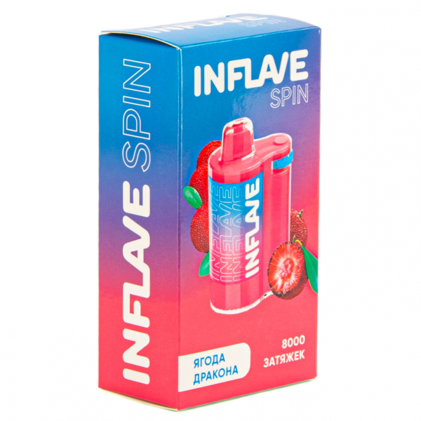 INFLAVE SPIN Ягода Дракона (8000 затяжек) в Красноярске