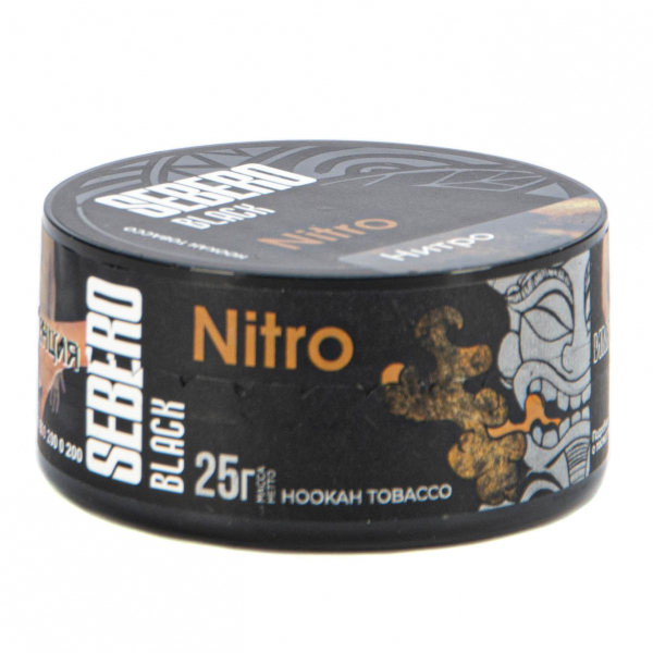 Табак Sebero Black Nitro  25 грамм в Красноярске