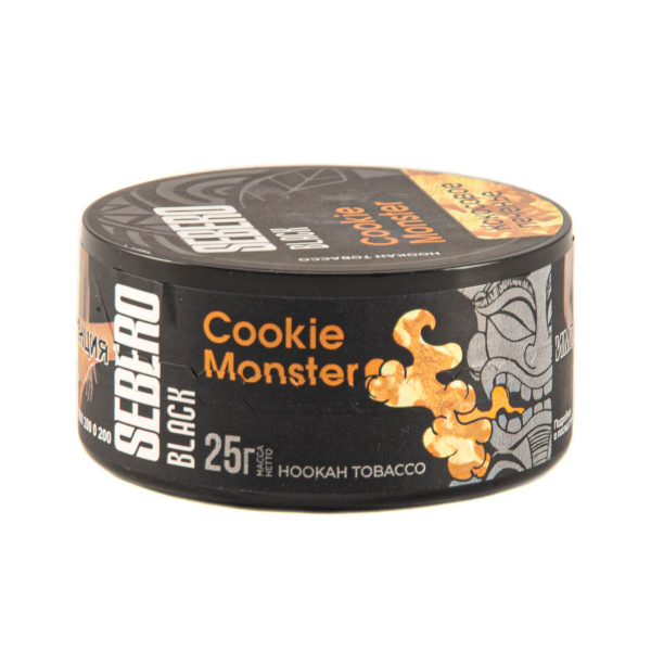 Табак Sebero Black Cookie Monster  25 грамм в Красноярске