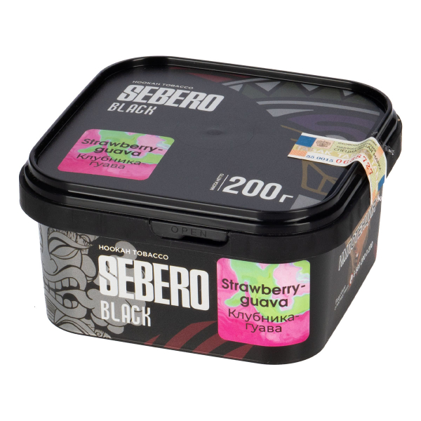 Табак Sebero Black Strawberry Guava  200 грамм в Красноярске