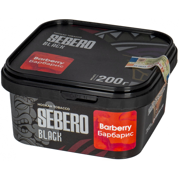 Табак Sebero Black Barberry  200 грамм в Красноярске