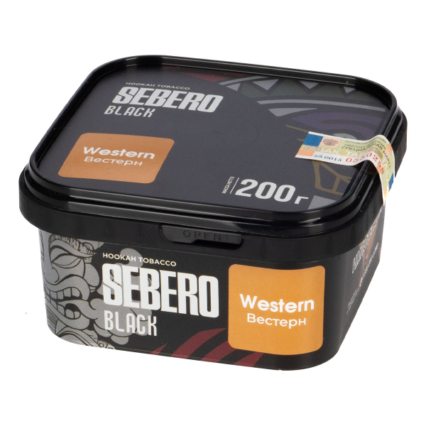 Табак Sebero Black Western  200 грамм в Красноярске
