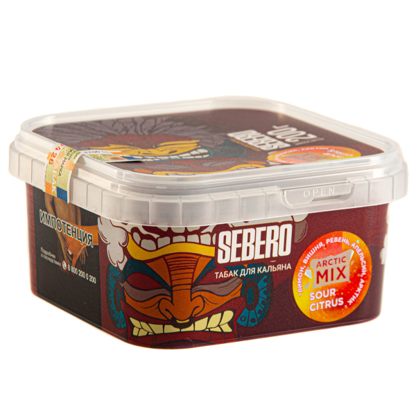 Табак Sebero Arctic Mix Sour citrus  200 грамм в Красноярске