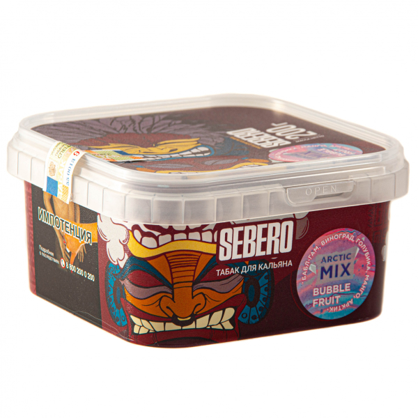 Табак Sebero Arctic Mix Bubble fruit  200 грамм в Красноярске
