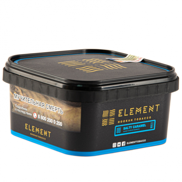 Табак Element ВОДА Salty Caramel  200 грамм в Красноярске
