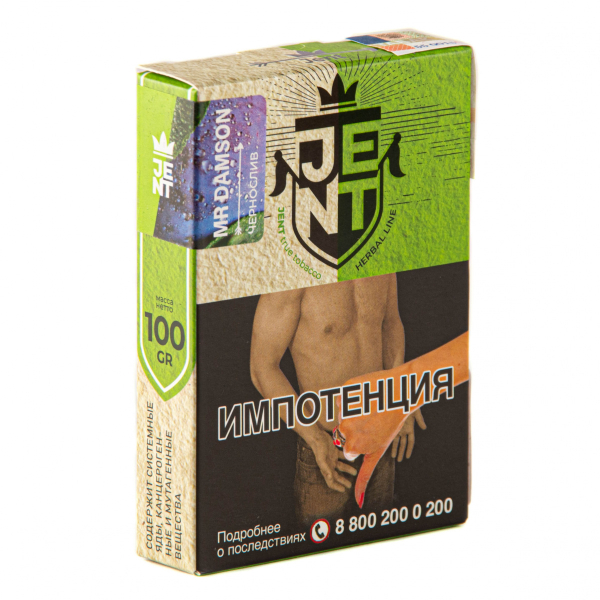 Табак JENT Mr Damson (Чернослив)  100 грамм в Красноярске
