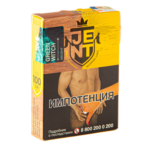 Табак JENT Green Witch (Абсент)  100 грамм в Красноярске