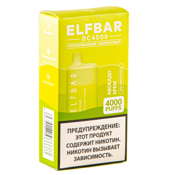 ELF BAR Avocado Cream (4000 затяжек) 20 мг в Красноярске