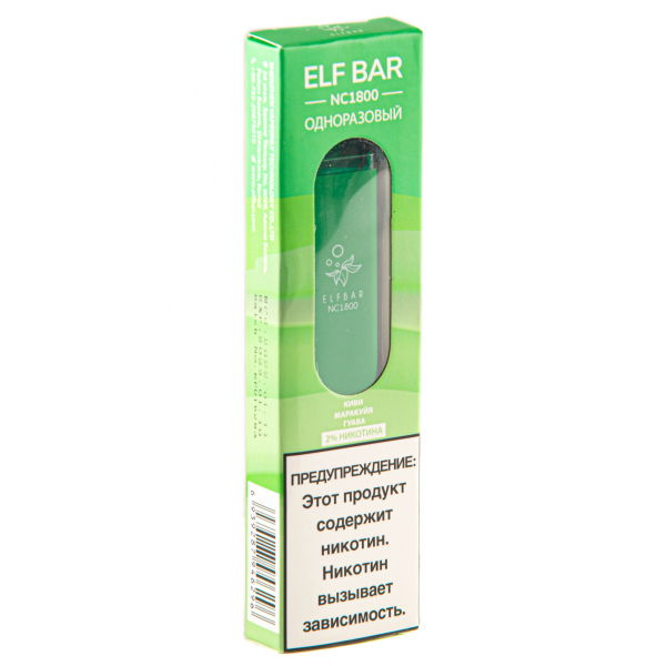 ELF BAR NC Kiwi Passionfruit Guava (1800 затяжек) 20 мг в Красноярске