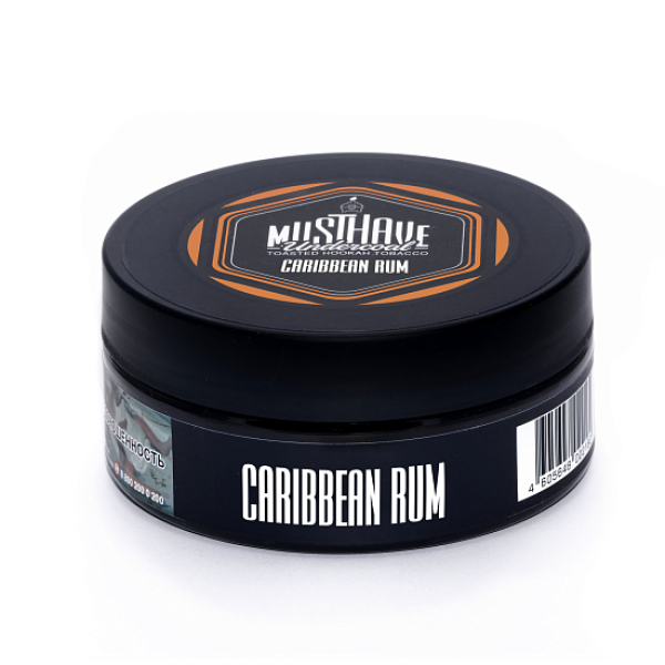 Табак MUST HAVE CARIBBEAN RUM  125 грамм в Красноярске