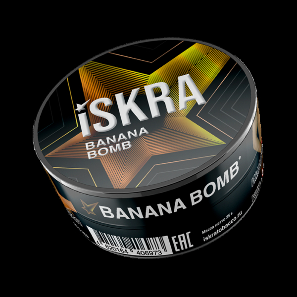 Табак ISKRA Вanana Bomb  25 грамм в Красноярске