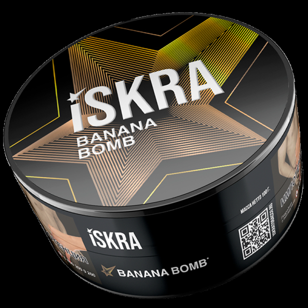 Табак ISKRA Вanana Bomb  100 грамм в Красноярске