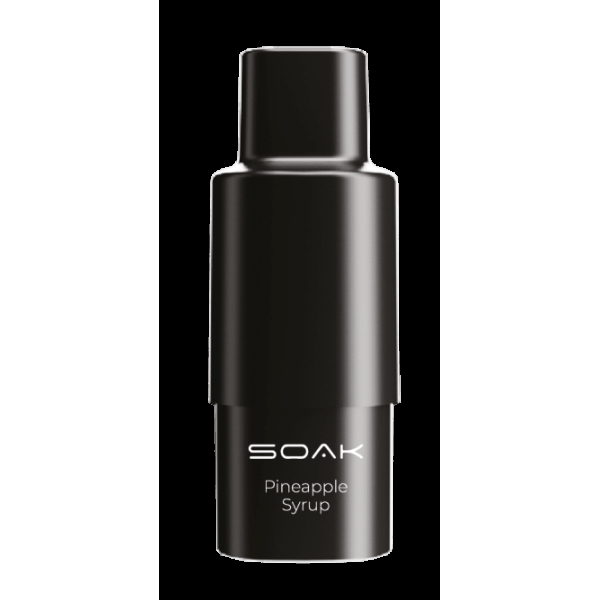 Картридж SOAK Q Ананасовый сироп (1500 затяжек) в Красноярске
