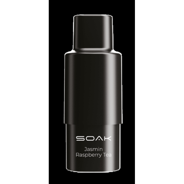 Картридж SOAK Q Жасминовый чай с малиной (1500 затяжек) в Красноярске