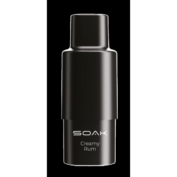 Картридж SOAK Q Кремовый ром (1500 затяжек) в Красноярске