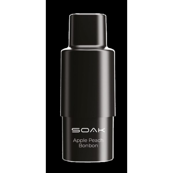 Картридж SOAK Q Яблоко-персик (1500 затяжек) в Красноярске
