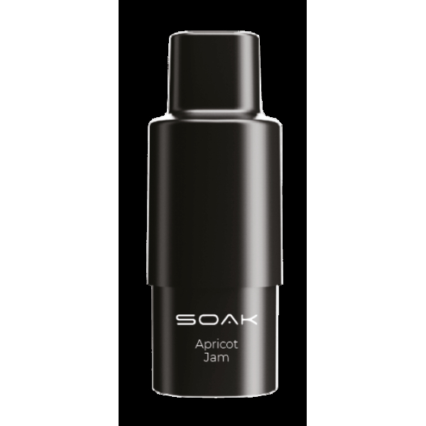 Картридж SOAK Q Абрикосовый джем (1500 затяжек) в Красноярске