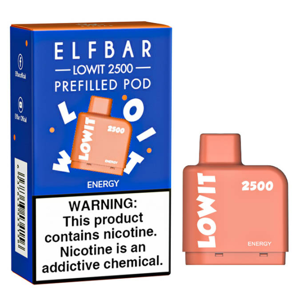 Картридж Elf Bar Lowit 2500 20 мг, 6 мл (Energy) в Красноярске