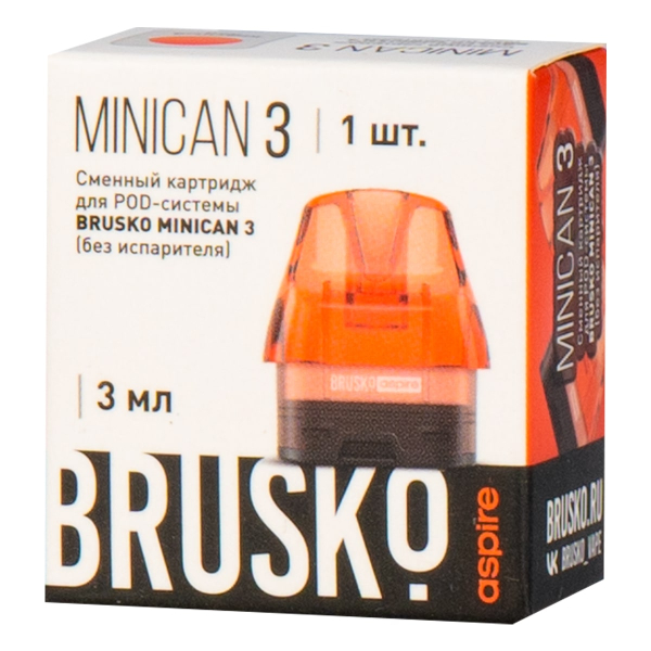 Картридж Brusko Minican 3 красный в Красноярске