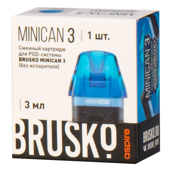 Картридж Brusko Minican 3 синий в Красноярске