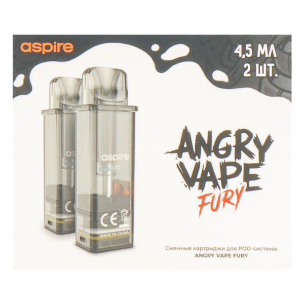 Картридж Brusko Angry Vapefury 4.5 мл (2шт) в Красноярске