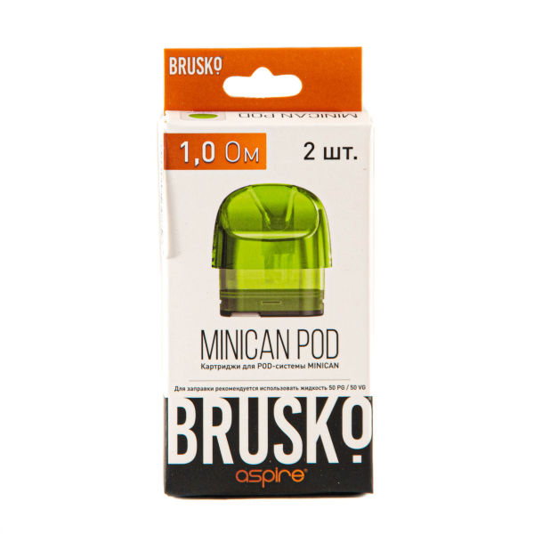 Картридж Brusko Minican зелёный (2шт.) 1,0 в Красноярске