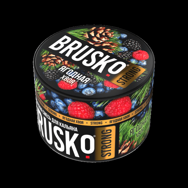 Смесь Brusko Strong ягодная хвоя  50 гр в Красноярске