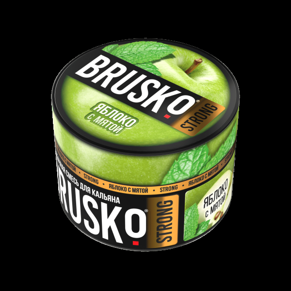 Смесь Brusko Strong яблоко с мятой  50 гр в Красноярске