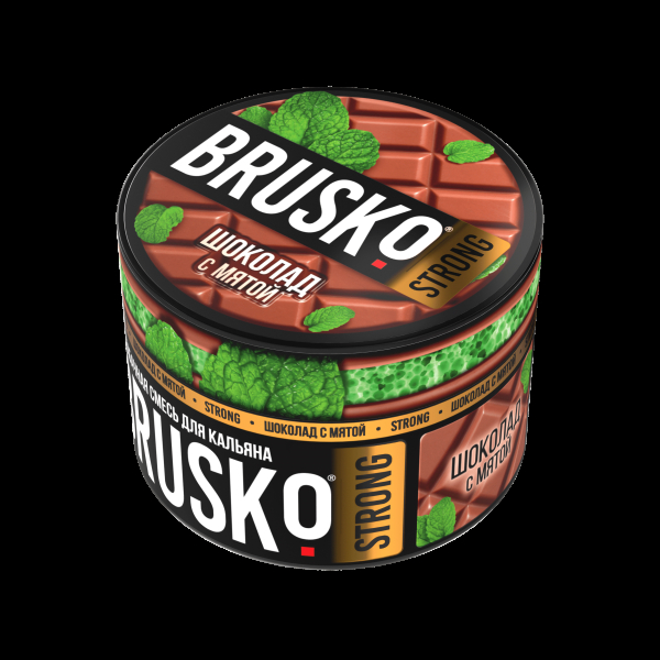 Смесь Brusko Strong шоколад с мятой  50 гр в Красноярске