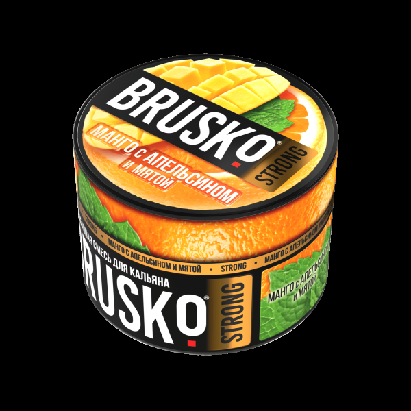 Смесь Brusko Strong манго с апельсином и мятой  50 гр в Красноярске