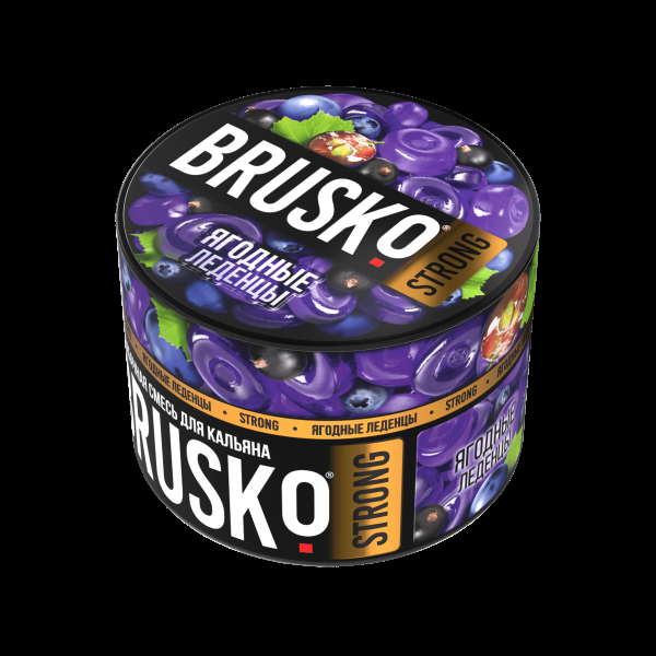 Смесь Brusko Strong ягодные леденцы  50 гр в Красноярске