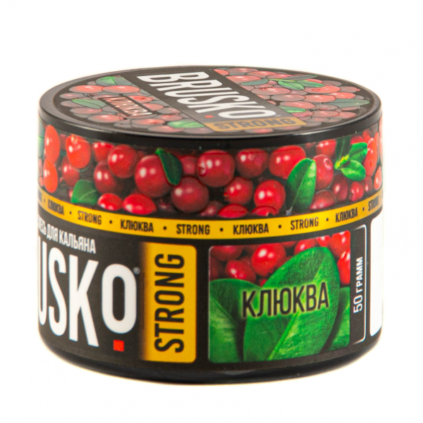 Смесь Brusko Strong клюква  50 гр в Красноярске