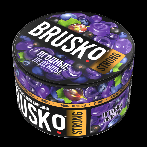 Смесь Brusko Strong ягодные леденцы  250 гр в Красноярске
