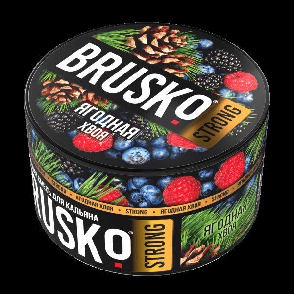 Смесь Brusko Strong ягодная хвоя  250 гр в Красноярске
