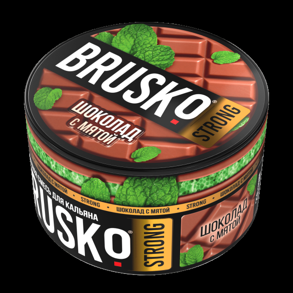Смесь Brusko Strong шоколад с мятой  250 гр в Красноярске