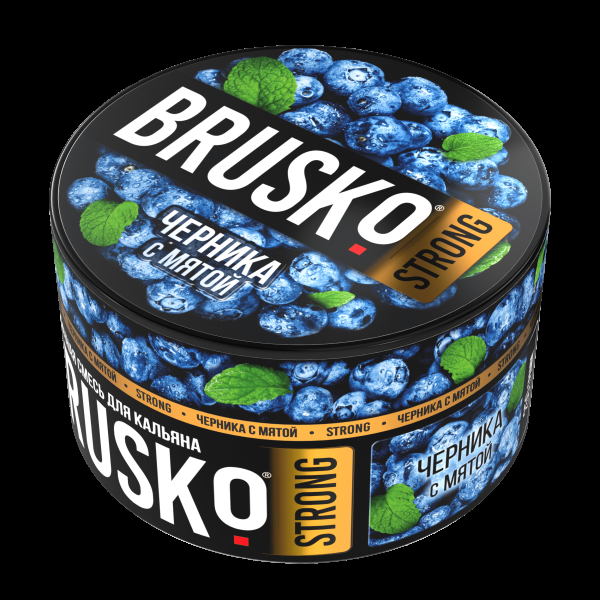 Смесь Brusko Strong черника с мятой  250 гр в Красноярске