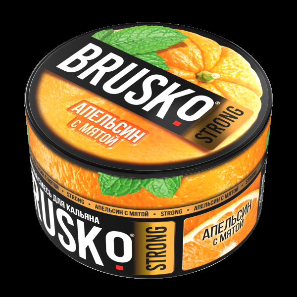 Смесь Brusko Strong апельсин с мятой  250 гр в Красноярске